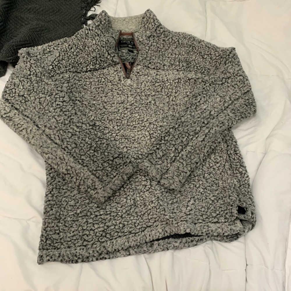 True grit fleece pullover
